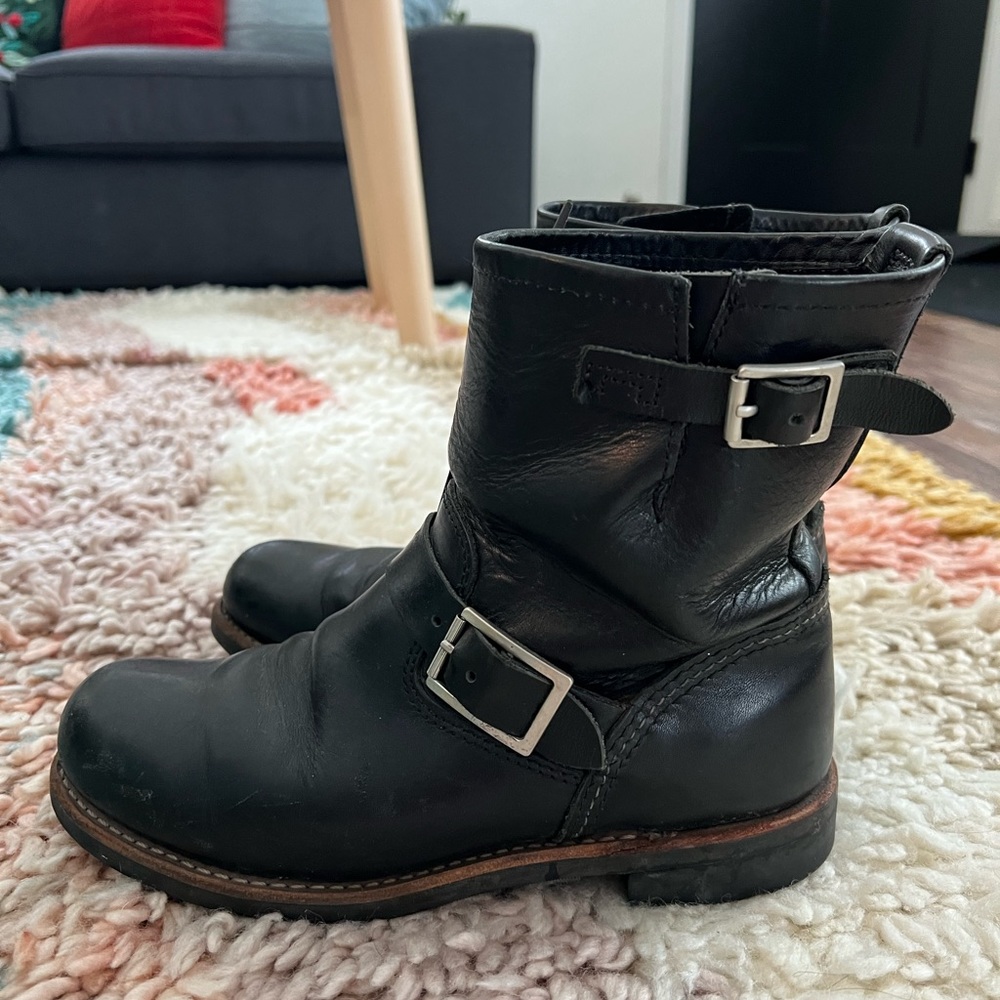 Red Wing Leather Boots Made in USA Women’s 8.5